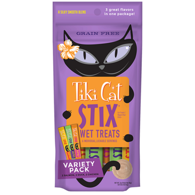 TikiCat Stix Variety Pack - 多口味综合餐包