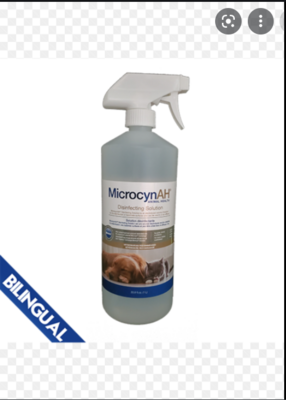 MicrocynAH Disinfection Solution for Cat and Dog - 1L 消毒液 猫狗通用