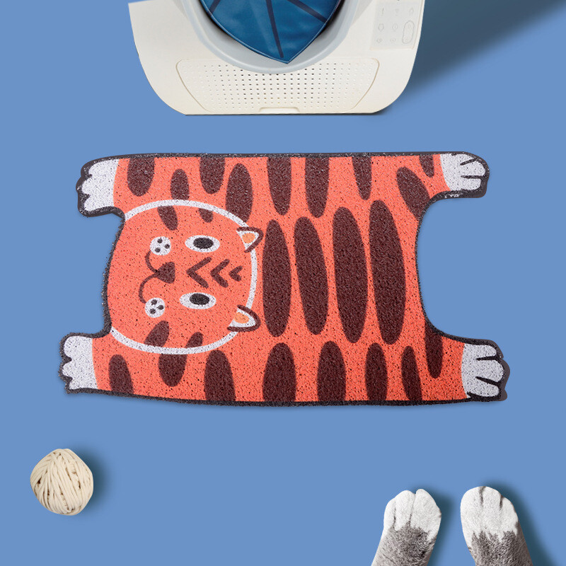 Miaoho Cat Litter Mat - Tiger 丝圈猫砂垫 老虎图案
