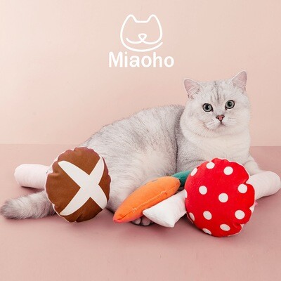 Miaoho Cat Catnip Toy - Mushrooms