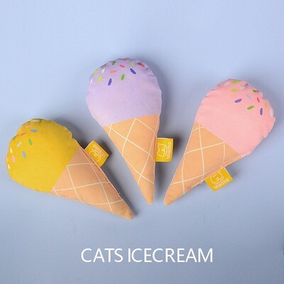 Miaoho Cat Catnip Toy - Ice Cream Cone