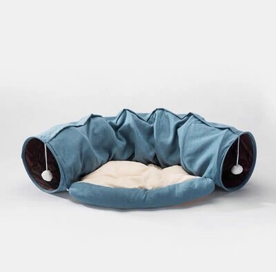Hipidog Tunnel Pet Bed for Cat - 猫咪隧道玩具窝