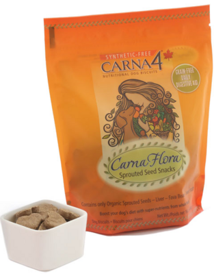 Carna4 CarnaFlora Sprouted Seed Snacks - 发芽种子助消化剂饼干