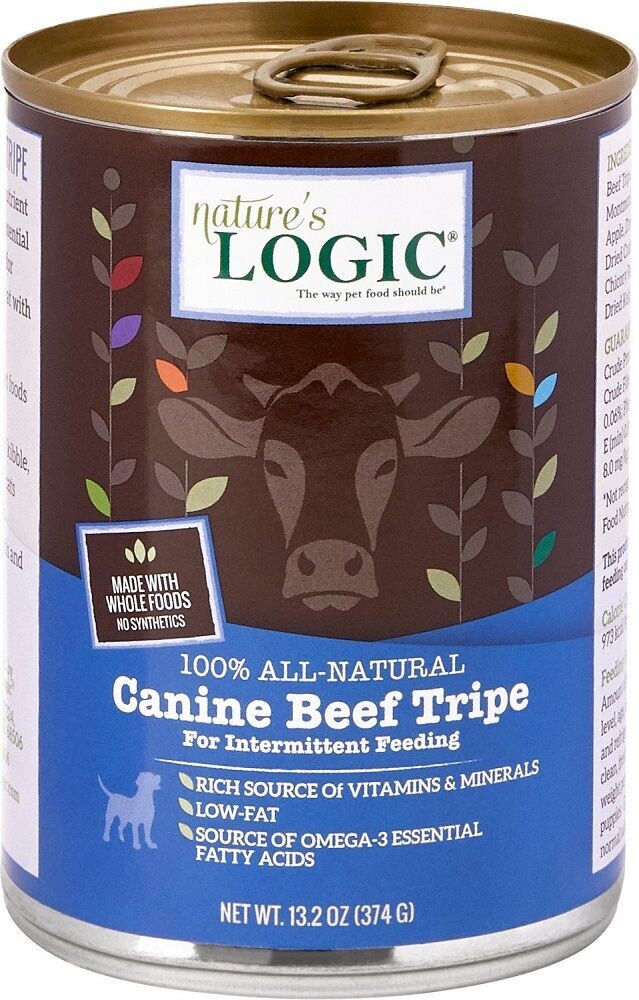 Nature's Logic Grain-Free Canine Beef Tripe Canned Dog Food 13.2oz 狗狗牛肚罐头