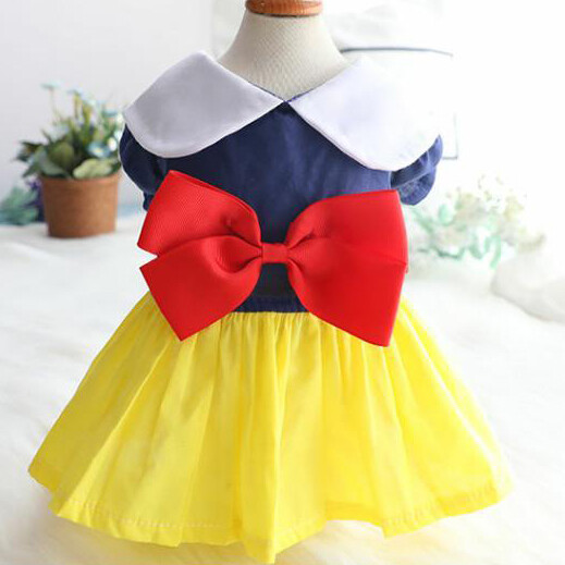 Snow White Pet Dress Clothes