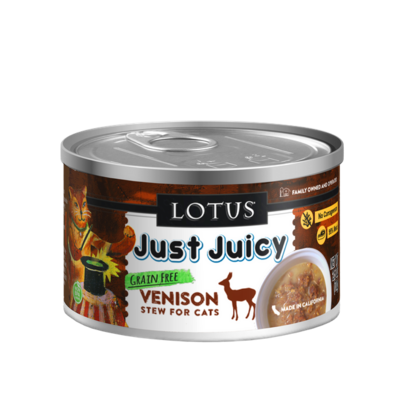 Lotus - Cat - Just Juicy Venison Canned Food