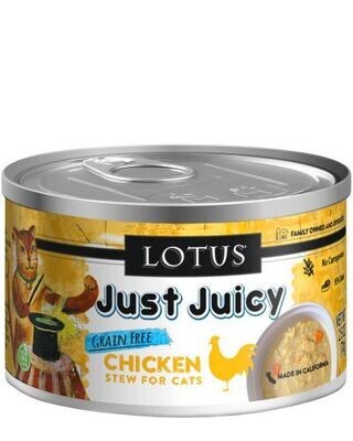 Lotus - Cat - Just Juicy Chicken Canned Food-5.3oz 鸡肉肉猫猫罐头湿粮