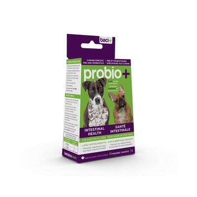 Baci+ probio+ PRE AND PROBIOTICS FOR DOGS - 犬用益生菌 改善拉稀软便