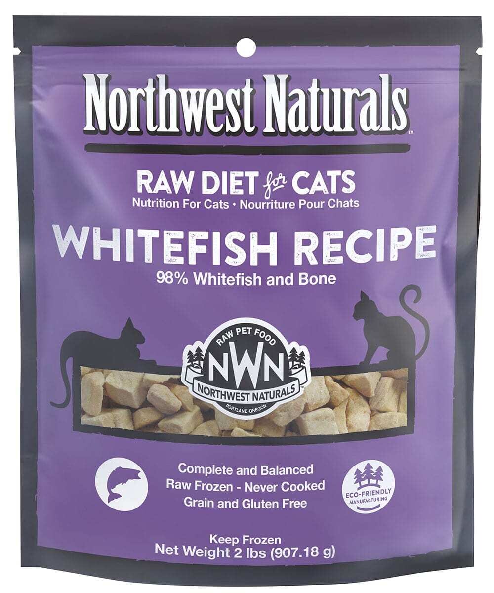 Northwest Naturals Cat Frozen Whitefish Nibbles - 2 lb 冷冻白鱼肉粒 猫粮
