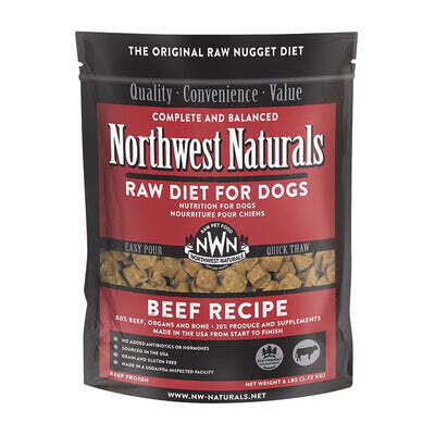 Northwest Naturals Frozen Nuggets Beef - 6lb - 生骨肉 牛肉块 狗粮