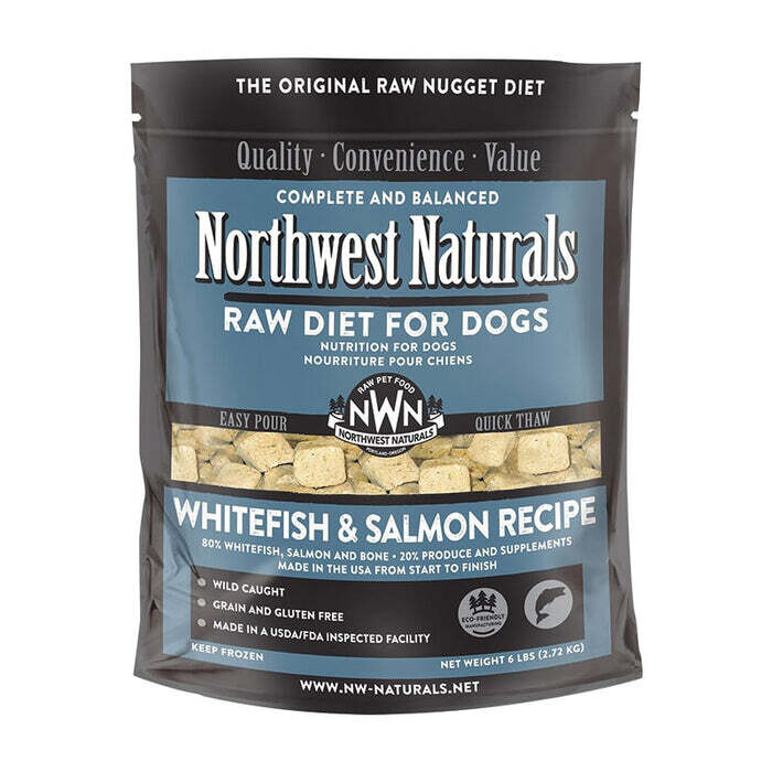 Northwest Naturals 狗狗生骨肉 白鱼三文鱼 - 6lb