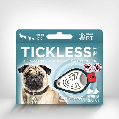 Tickless Classic Pet Chemical-Free Tick and Flea Repellent for all sizes of Dogs Beige