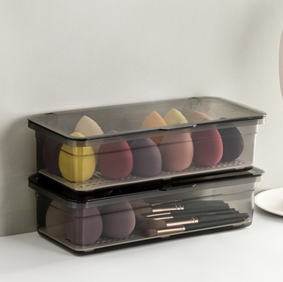 Transparent makeup tool Container-透明化妆盒