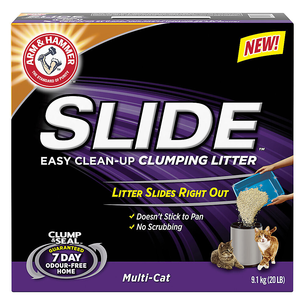 Arm & Hammer Slide Cat Litter - Clumping, Multi-Cat