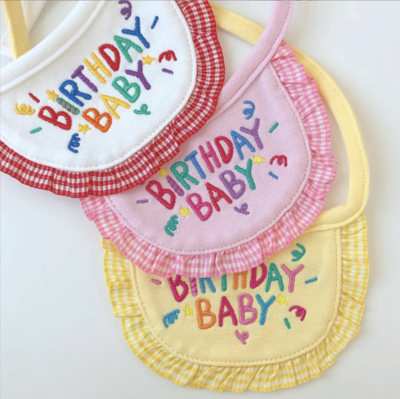Baby bib Birthday for pets - 宠物围兜口水巾