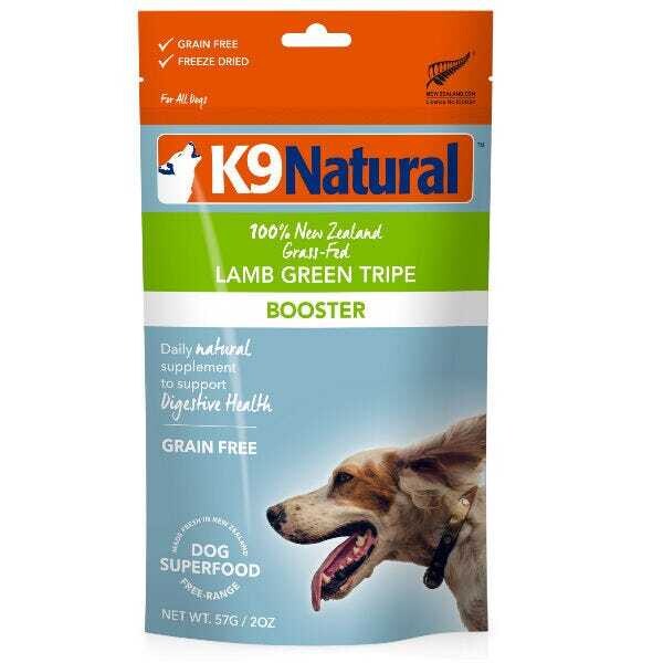 K9 Natural Lamb Green Tripe Topper for Dog