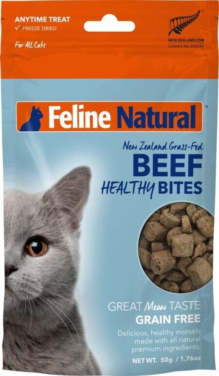 K9 Natural Beef Healthy Bites Freeze Dried Cat Food-50g  牛肉冻干猫伴餐奖励