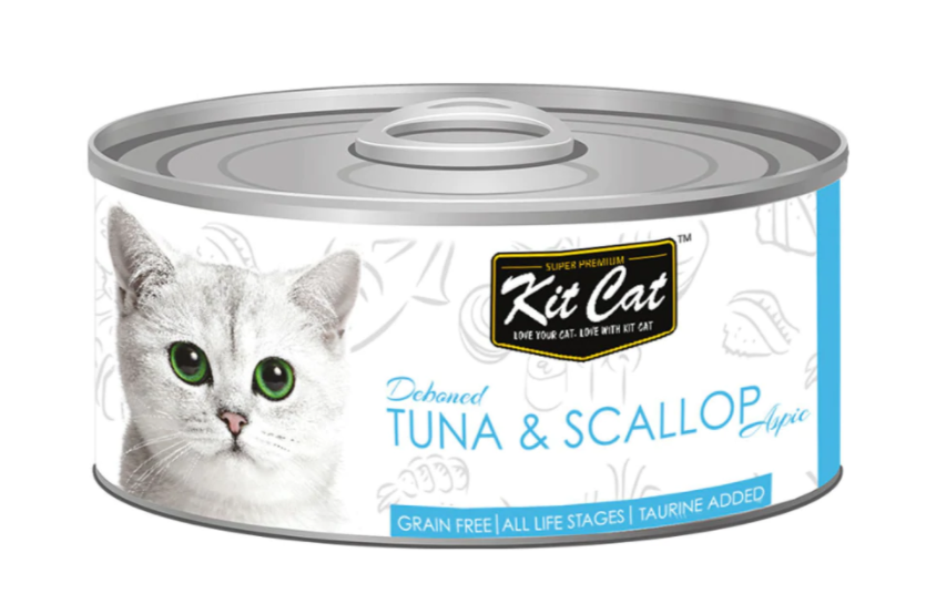 KitCat Deboned Tuna & Scallop Toppers series