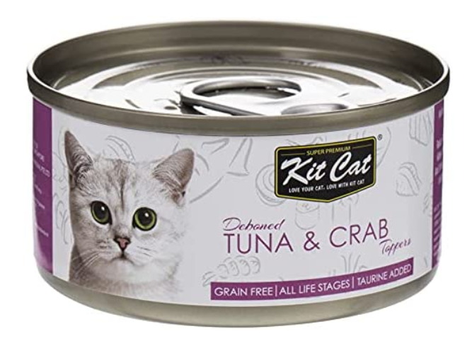 KitCat Deboned Tuna & Crab Toppers