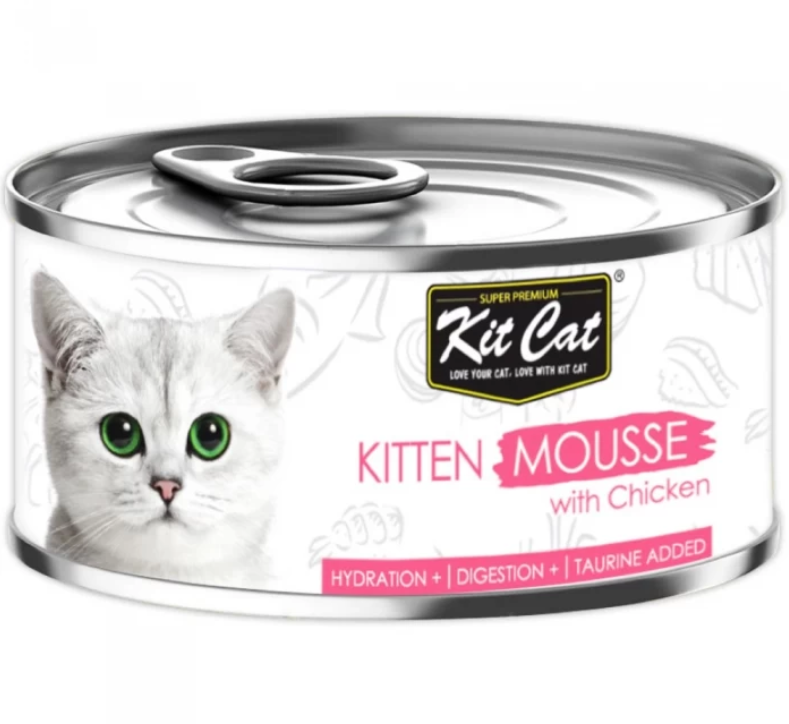 KitCat Kitten Chicken Mousse-幼猫鸡肉慕斯罐头