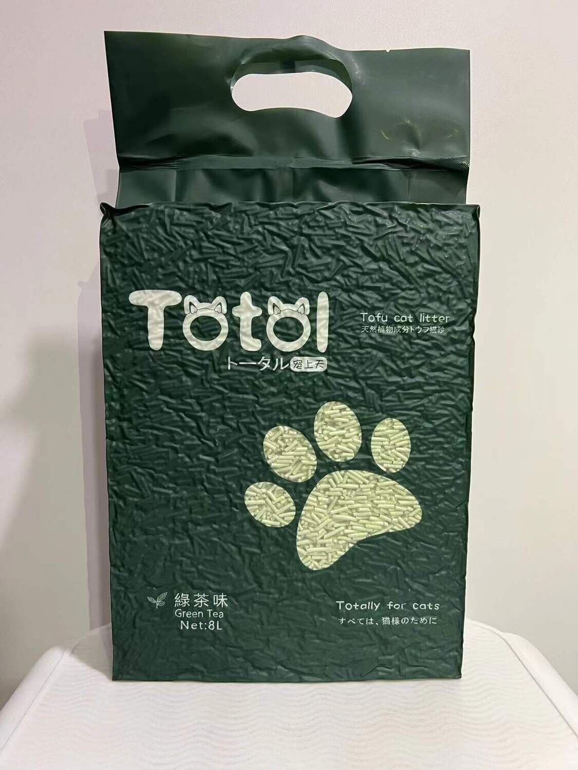 Totol Green Tea Tofu Cat Litter 8L