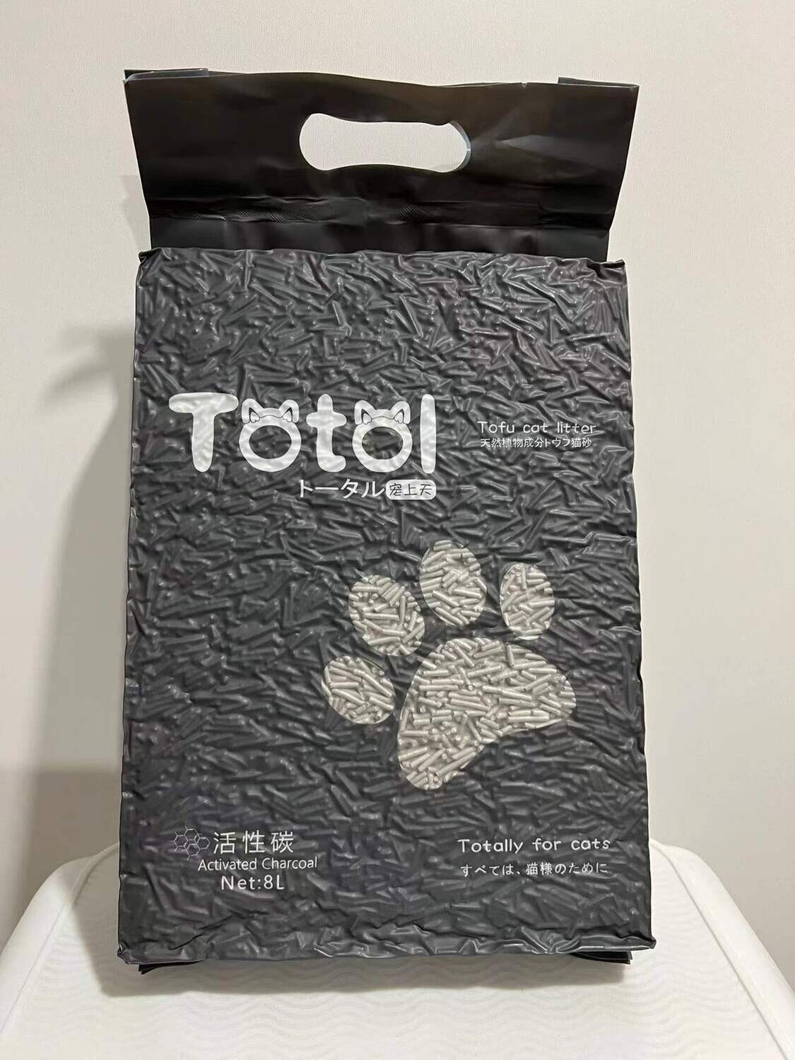 Totol Activated Charcoal Tofu Cat Litter 8L