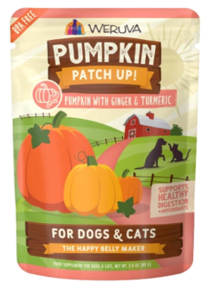 Weruva Pumpkin Patch Up! Pumpkin with Ginger & Turmeric for Dogs & Cats