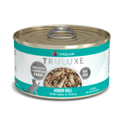 Weruva Cat Truluxe Honor Roll with Saba in Gravy Grain-Free Wet Cat Food