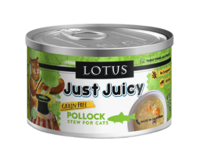 Lotus Cat Juicy Pollock Recipe 5.3oz- 绿鳕鱼猫罐头