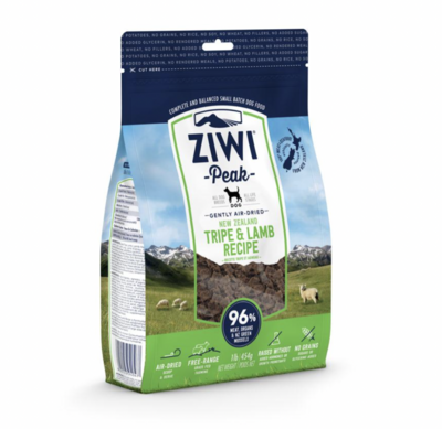 ZIWI Tripe & Lamb Air Dried Dog Food (BB 08 2023)