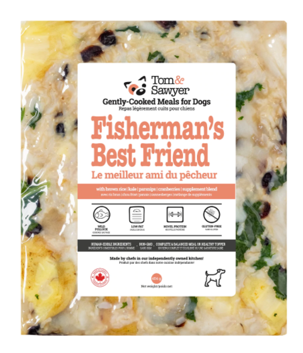 Tom&Sawyer Fisherman's Best Friend Frozen Dog Meal