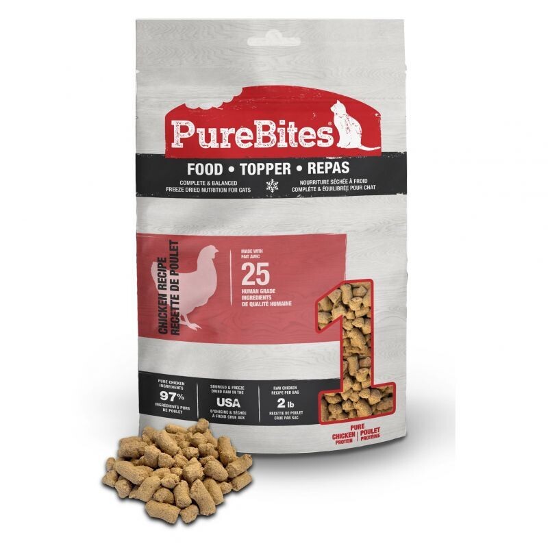 PureBites Chicken Recipe Food Topper for Cats (BB MAR 2025)