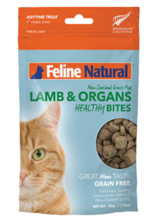 K9 Natural Lamb & Organs Healthy Bites Freeze Dried Cat Food-50g 羊肉冻干猫伴餐奖励