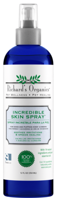Richard's Organics Incredible Skin Spray for Dogs