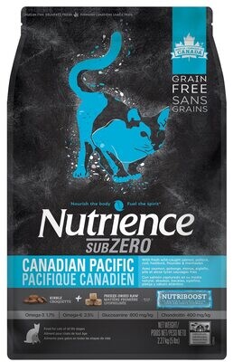 Nutrience SubZero Canadian Pacific – High Protein Cat Food 2.27kg - 草原红高蛋白猫粮