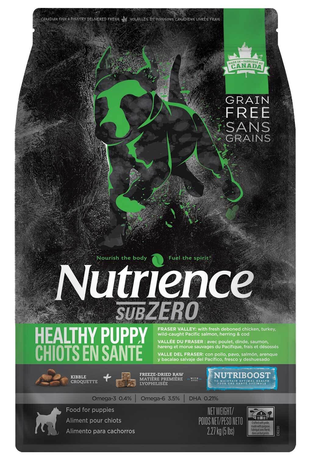 Nutrience Subzero Fraser Valley – High Protein Puppy Food