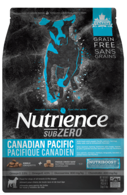 Nutrience SubZero Canadian Pacific – High Protein Dog Food 10kg - 太平洋高蛋白狗粮