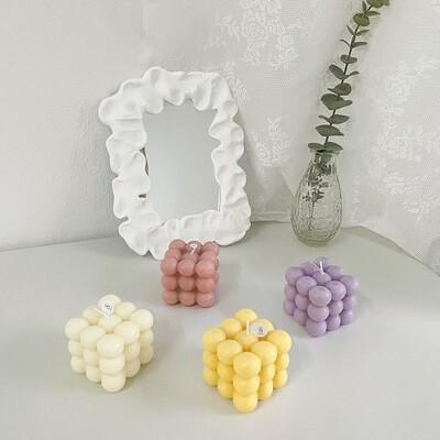 Colorful Magic Cube Scented Candles - 彩色魔方香薰蜡烛