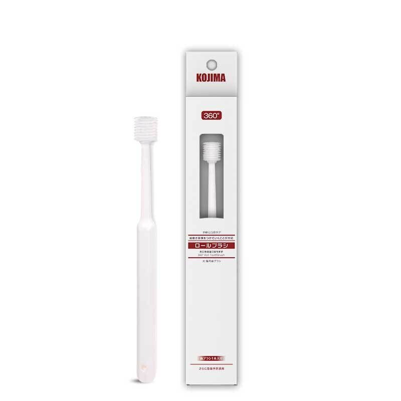 KOJIMA 360 degree universal toothbrush for dogs and cats