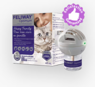 Feliway Cat Optimum Diffuser + Refill Kit 48ml 30 days