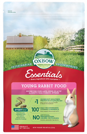 OXBOW Essentials - Young Rabbit Food 5lb - 幼兔粮