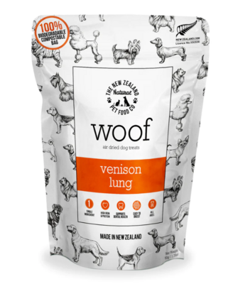 The NZ Natural Woof Venison Lung Treat 50g - 狗狗鹿肺零食