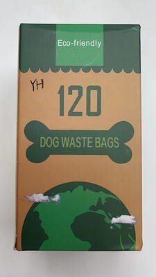Eco-friendly dog waste bag-捡屎袋 120 count