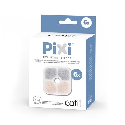 Catit Pixi Fountain Filter Cartridge 6pk