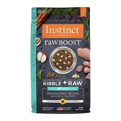 Instinct Raw Boost with Real Chicken Puppy Food - 鸡肉干粮冻干幼犬粮 - 4lb