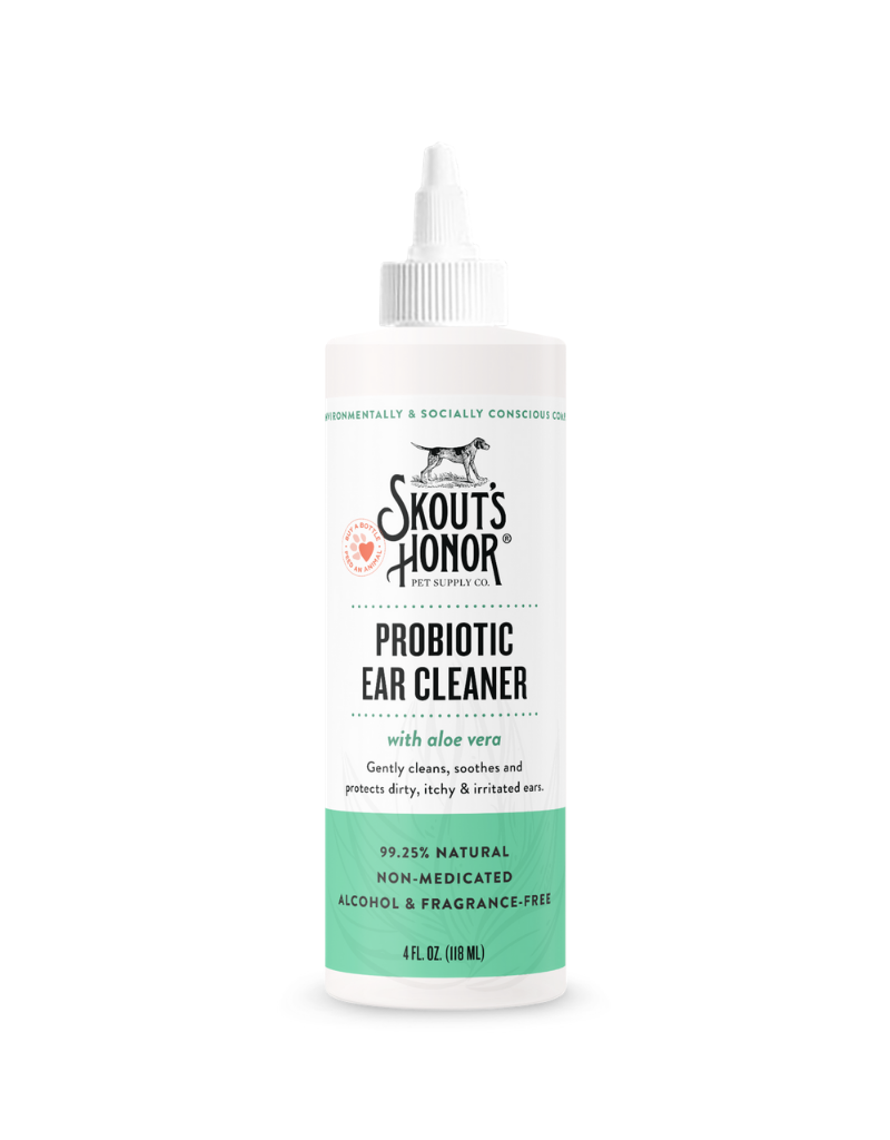 Skout's Honor Probiotic Ear Cleaner for Dogs & Cats - 宠物洗耳液