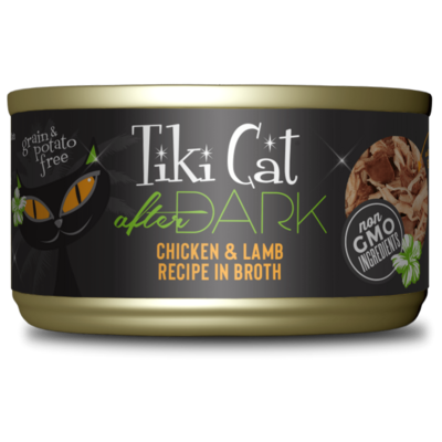 TikiCat After Dark Chicken & Lamb Recipe in Broth - 暗夜传说鸡肉羊肉猫罐头