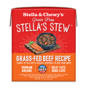Stella & Chewy`s GRASS-FED BEEF STEW for Dog-11oz - 牛肉狗餐盒罐头