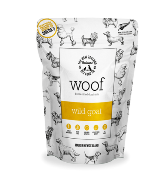 THE NZ NATURAL WOOF WILD GOAT TREAT