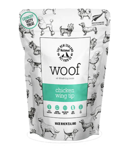 The NZ Natural Woof Chicken Wing Tip Treats